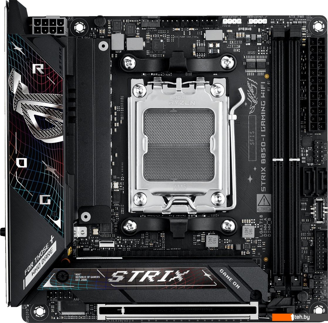  - Материнские платы ASUS ROG Strix B850-I Gaming WiFi - ROG Strix B850-I Gaming WiFi