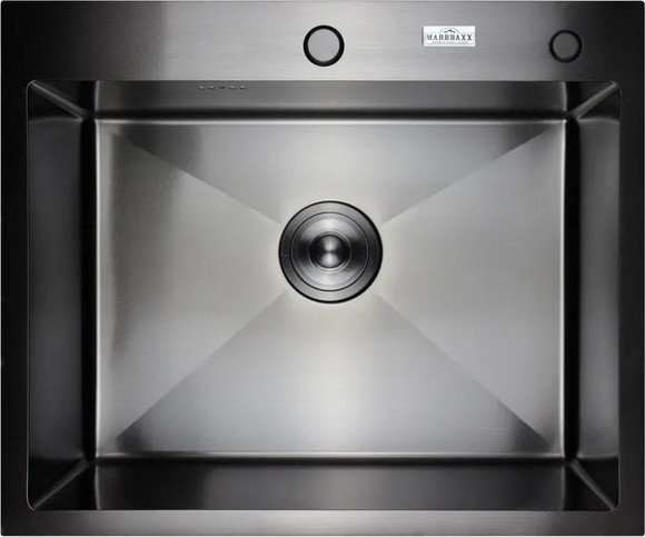  - Кухонные мойки MARRBAXX B6050-R Decor B6050-DMR (графит) - B6050-R Decor B6050-DMR (графит)