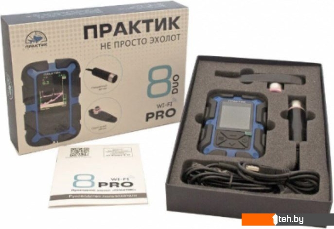  - Эхолоты Практик 8 Pro Wi-Fi DUO - 8 Pro Wi-Fi DUO