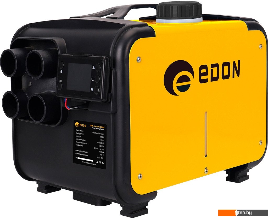  - Тепловые пушки Edon DHP-12-24/5000 - DHP-12-24/5000