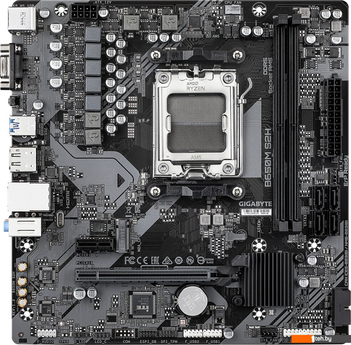  - Материнские платы Gigabyte B650M S2H (rev. 1.3) - B650M S2H (rev. 1.3)