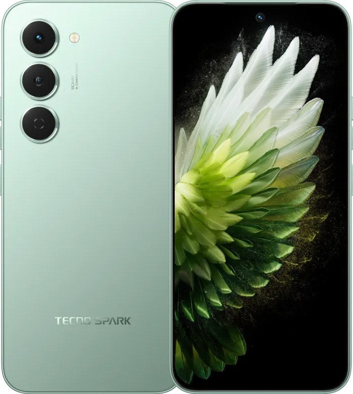  - Мобильные телефоны Tecno Spark 40 Pro 8GB/256GB (бамбуковый зеленый) - Spark 40 Pro 8GB/256GB (бамбуковый зеленый)