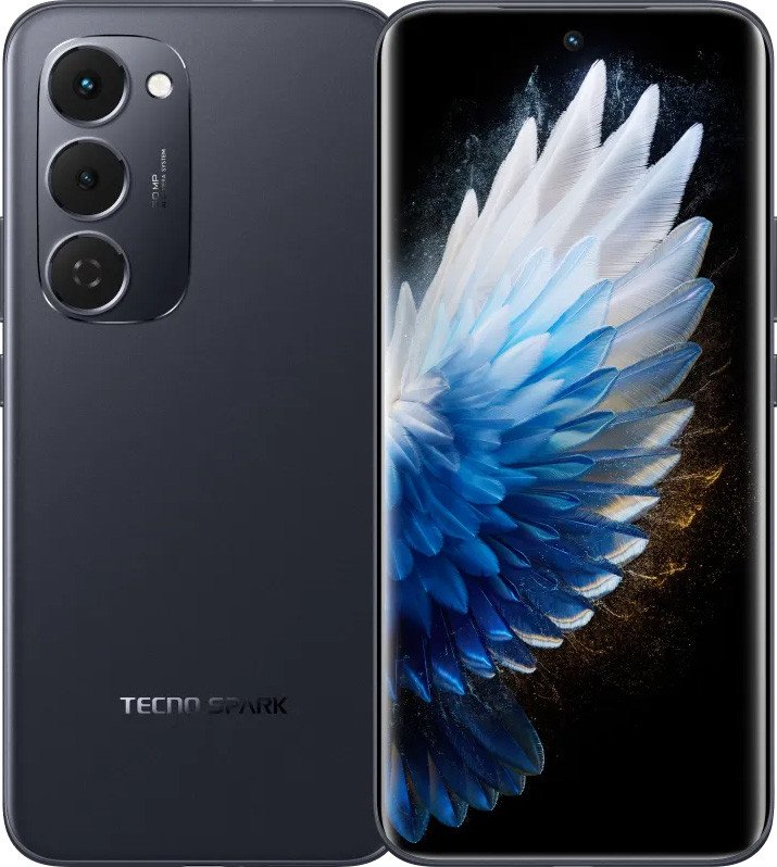  - Мобильные телефоны Tecno Spark 40 Pro+ 8GB/256GB (черная туманность) - Spark 40 Pro+ 8GB/256GB (черная туманность)