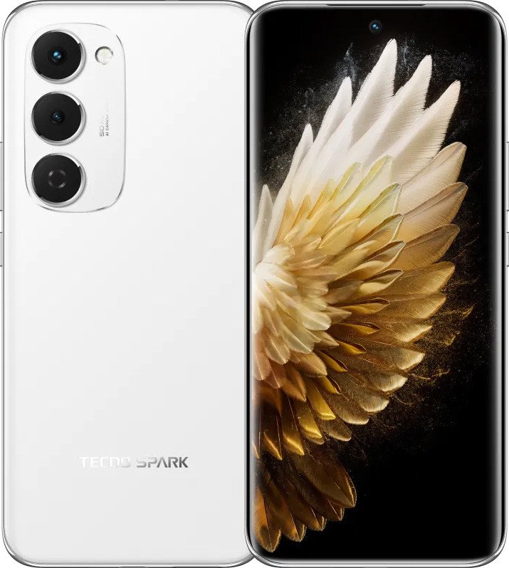  - Мобильные телефоны Tecno Spark 40 Pro+ 8GB/256GB (белая аврора) - Spark 40 Pro+ 8GB/256GB (белая аврора)
