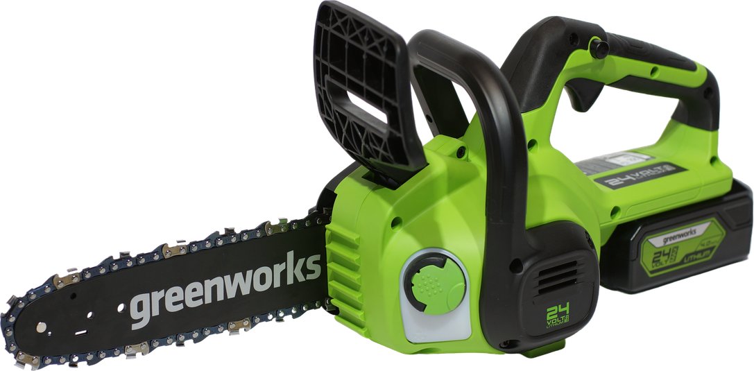  - Цепные электро- и бензопилы Greenworks G24CS25K8 2007707UH (с 1-им АКБ 8 Ач) - G24CS25K8 2007707UH (с 1-им АКБ 8 Ач)