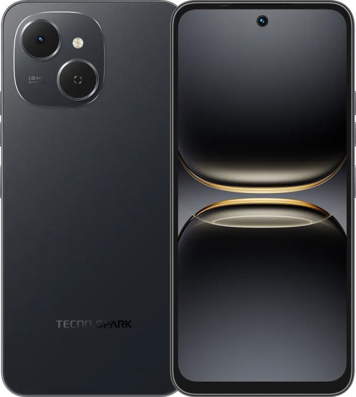  - Мобильные телефоны Tecno Spark 40C 4GB/128GB (черный) - Spark 40C 4GB/128GB (черный)