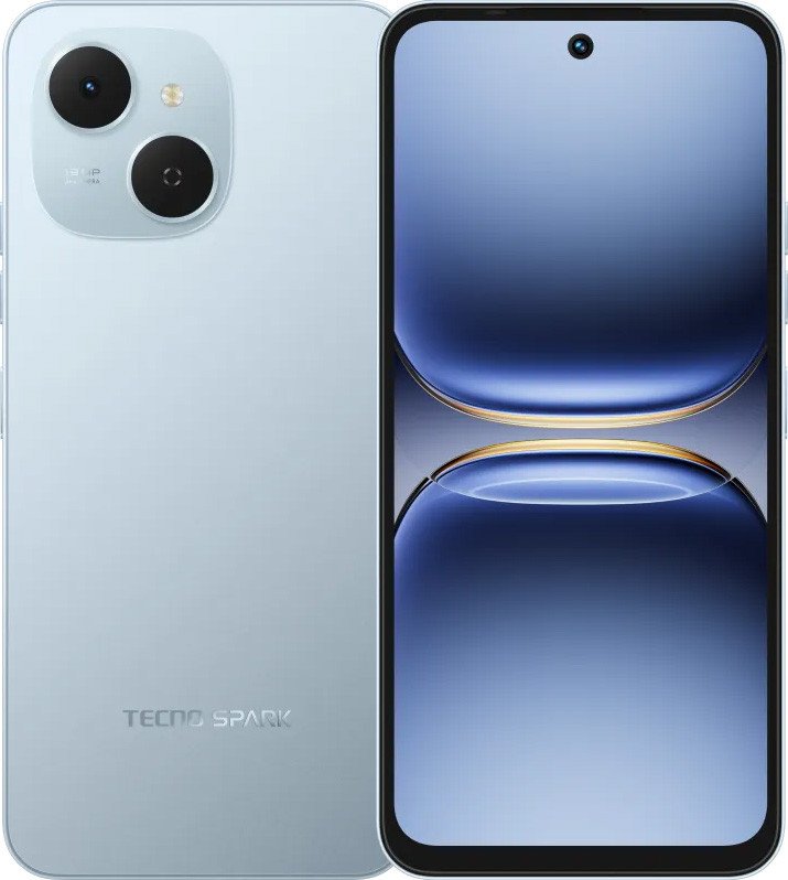  - Мобильные телефоны Tecno Spark 40C 4GB/128GB (голубой) - Spark 40C 4GB/128GB (голубой)