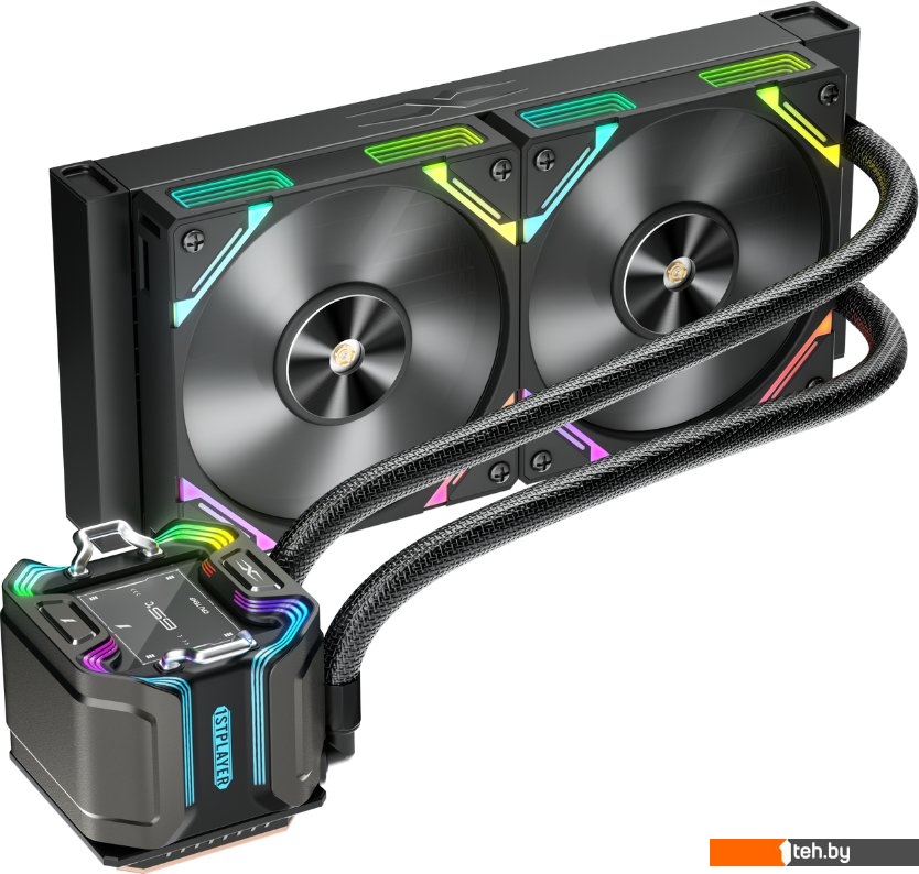  - Системы охлаждения 1stPlayer X-240 (черный) - X-240 (черный)