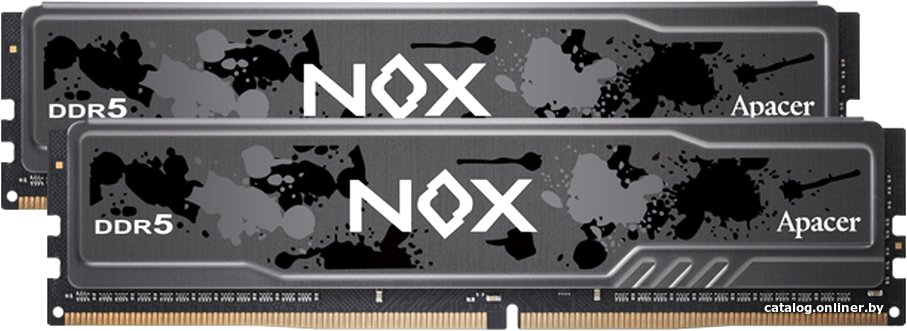  - Оперативная память Apacer NOX 2x32ГБ DDR5 5200 МГц AH5U64G52C522MBAA-2 - NOX 2x32ГБ DDR5 5200 МГц AH5U64G52C522MBAA-2