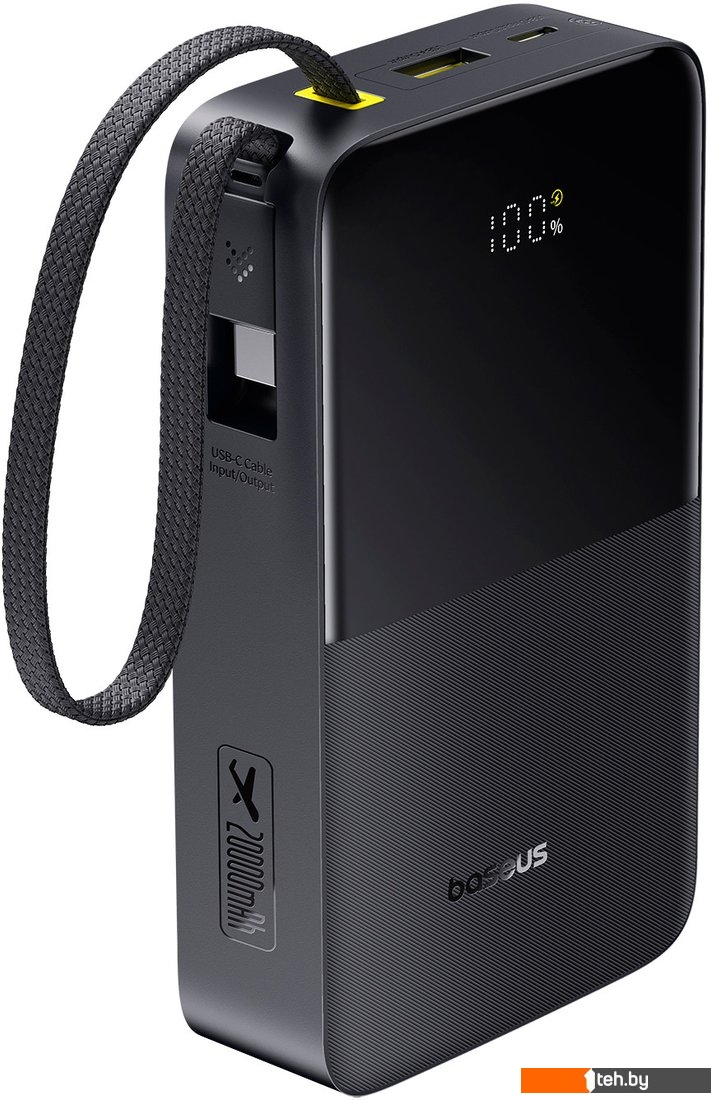  - Портативные зарядные устройства Baseus EnerFill FC51 Bipow2 Pro Power Bank 20000mAh (черный) - EnerFill FC51 Bipow2 Pro Power Bank 20000mAh (черный)