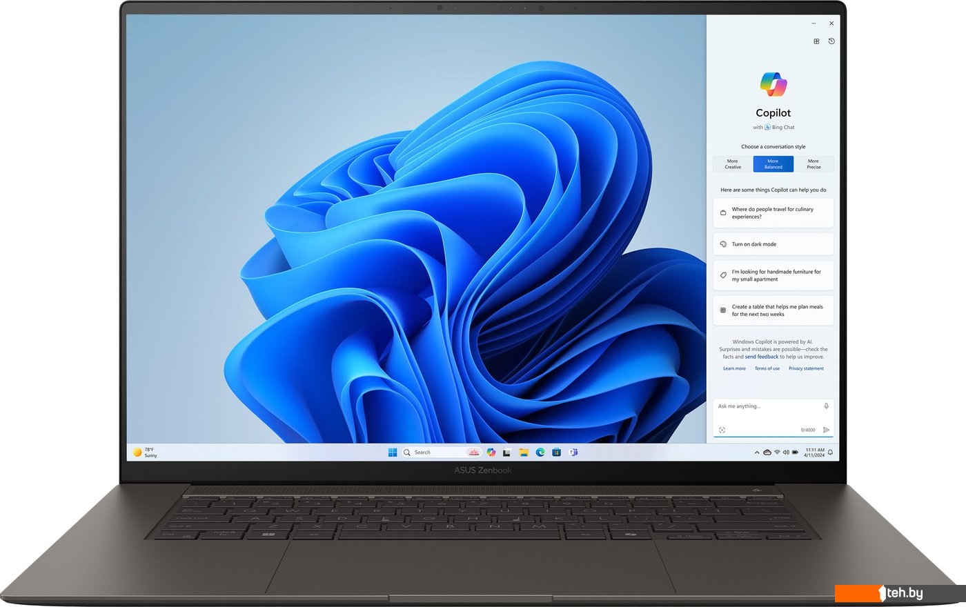  - Ноутбуки ASUS Zenbook S 16 UM5606WA-RK388W - Zenbook S 16 UM5606WA-RK388W
