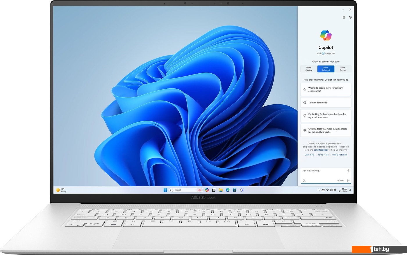  - Ноутбуки ASUS Zenbook S 16 UM5606WA-RK389W - Zenbook S 16 UM5606WA-RK389W