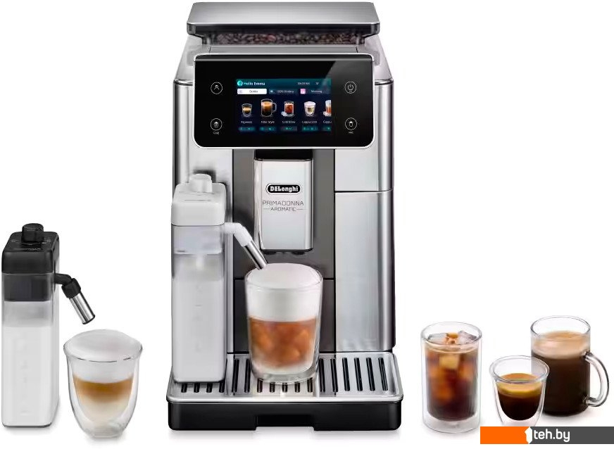  - Кофеварки и кофемашины DeLonghi PrimaDonna Aromatic ECAM630.75.TM - PrimaDonna Aromatic ECAM630.75.TM