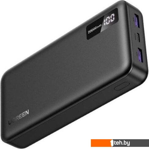  - Портативные зарядные устройства Ugreen PB312 20000mAh (черный) - PB312 20000mAh (черный)