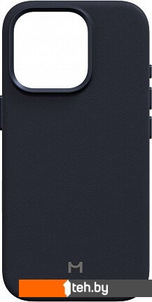  - Чехлы для телефонов Magssory Eco Leather Case Blue для iPhone 16 Pro CLT028b - Eco Leather Case Blue для iPhone 16 Pro CLT028b