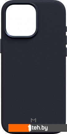  - Чехлы для телефонов Magssory Eco Leather Case Blue для iPhone 16 Pro Max CLT029b - Eco Leather Case Blue для iPhone 16 Pro Max CLT029b