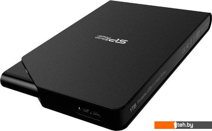  - Внешние жесткие диски Silicon-Power Stream S03 2TB Black (SP020TBPHDS03S3K) - Stream S03 2TB Black (SP020TBPHDS03S3K)