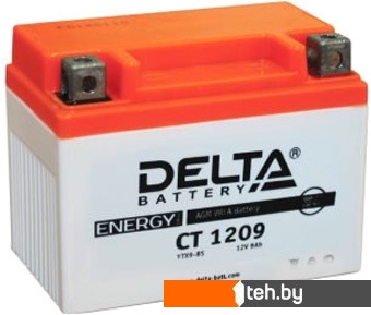  - Мотоциклетные аккумуляторы Delta CT 1209 (9 А·ч) - CT 1209 (9 А·ч)