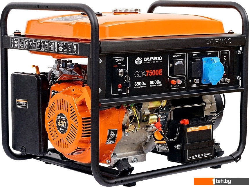  - Генераторы Daewoo Power GDA 7500E - GDA 7500E