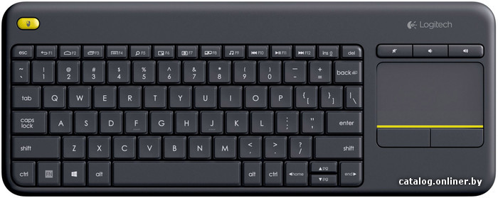  - Клавиатуры Logitech K400 Plus (черный) - K400 Plus (черный)