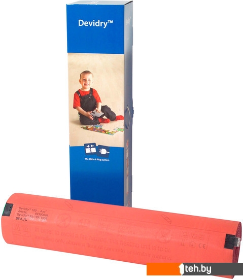  - Теплые полы DEVI DEVIdry 100 4 кв.м. 340 Вт - DEVIdry 100 4 кв.м. 340 Вт