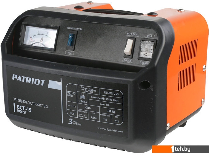  - Пуско-зарядные устройства Patriot BCT-15 Boost - BCT-15 Boost