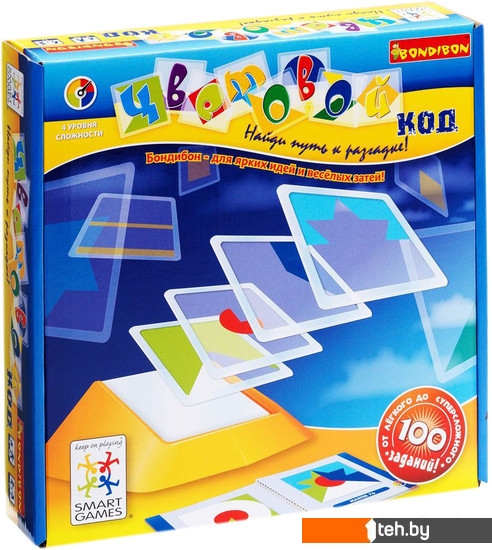  - Настольные игры Bondibon Цветовой код [ВВ0352] - Цветовой код [ВВ0352]
