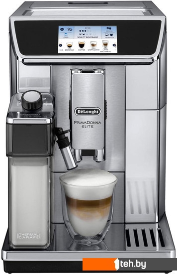  - Кофеварки и кофемашины DeLonghi PrimaDonna Elite ECAM 650.75.MS - PrimaDonna Elite ECAM 650.75.MS