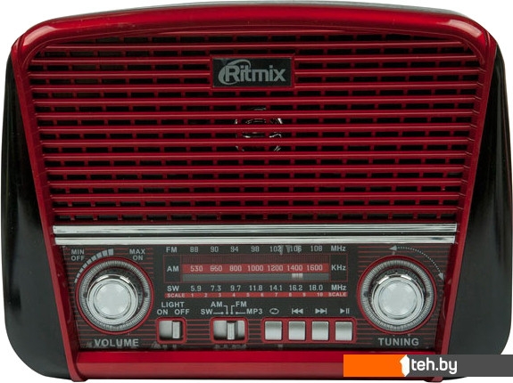  - Радиоприемники Ritmix RPR-050 (красный) - RPR-050 (красный)