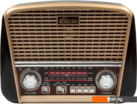  - Радиоприемники Ritmix RPR-050 (золотой) - RPR-050 (золотой)