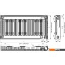 Радиаторы отопления Лидея ЛК 11-510 тип 11 500x1000