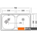 Кухонные мойки Kromevye Classic EC 189 D