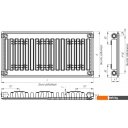 Радиаторы отопления Лидея ЛК 11-512 тип 11 500x1200