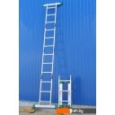 Лестницы и стремянки Алюмет 4-х секционная Т 445 2х4+2х5