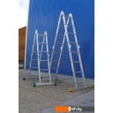 Лестницы и стремянки Алюмет 4-х секционная Т 444 4х4