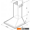 Вытяжки Krona Bella 600 White Push Button