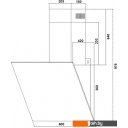 Вытяжки Germes Toscana 60 (белый)