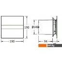 Вытяжки CATA E-150 G Вытяжки CATA E-150 G