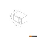 Микроволновые печи MAUNFELD MFSMO.20.7SGW Микроволновые печи MAUNFELD MFSMO.20.7SGW