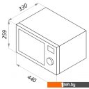 Микроволновые печи MAUNFELD MFSMO.20.7SGW