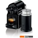 Кофеварки и кофемашины DeLonghi Inissia Black (Aeroccino) [EN 80.BAE]