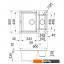 Кухонные мойки Elleci Easy 150 Avena 51