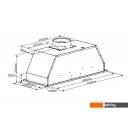 Вытяжки MAUNFELD Crosby Light 70 (нержавеющая сталь)