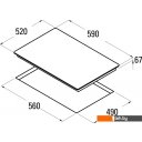 Варочные панели CATA T 604 WH