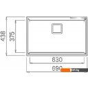 Кухонные мойки Elleci Karisma 120 Undermount Ghisa 70