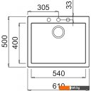 Кухонные мойки Elleci Quadra 110 Aluminium 79