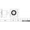 Вытяжная вентиляция CATA B-10 Plus T