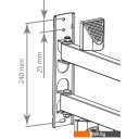 Кронштейны Kromax ATLANTIS-40 (серый)