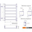 Полотенцесушители Gloss & Reiter Лесенка B 50х80.С1(25).Л7