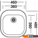 Кухонные мойки Kromevye EC 249 D